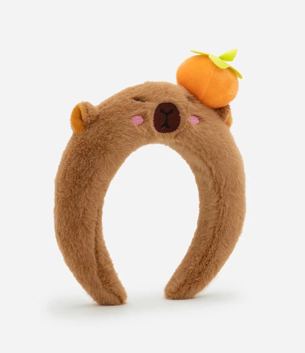 Tiara para Skincare Capivara Alchemia Colorido