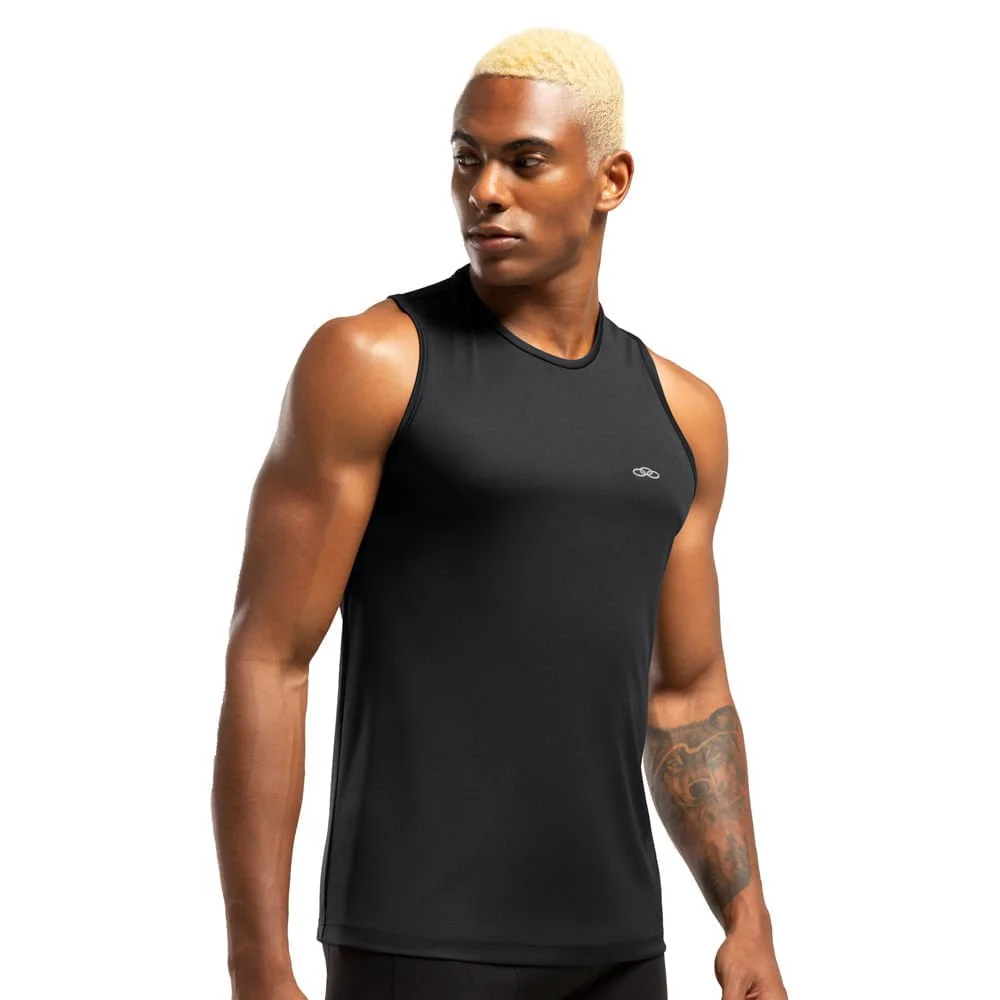 Regata Masculina Olympikus Essential Preto Preto